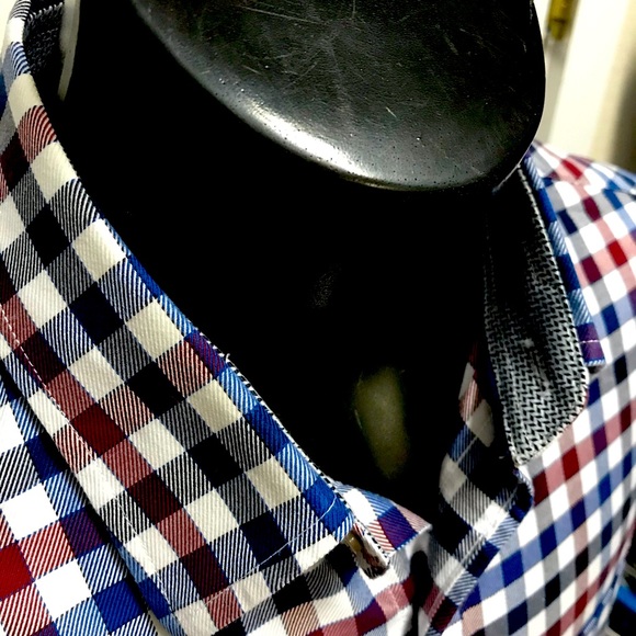 johnston & Murphy XL Tailored ft Checkered Pattern - Picture 3 of 7